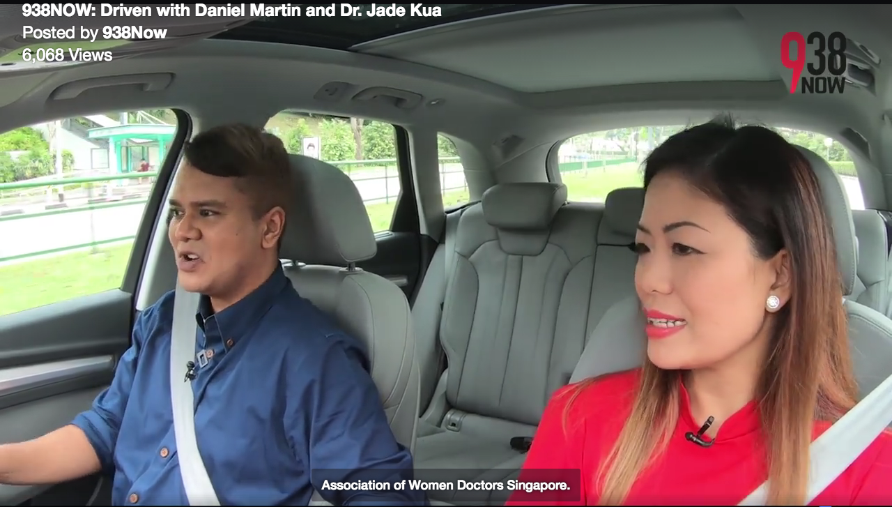 President, Dr Jade Kua discusses the relevance of AWDS, community CPR & work-life balance in her interview with Daniel Martin on Driven, on 938NOW